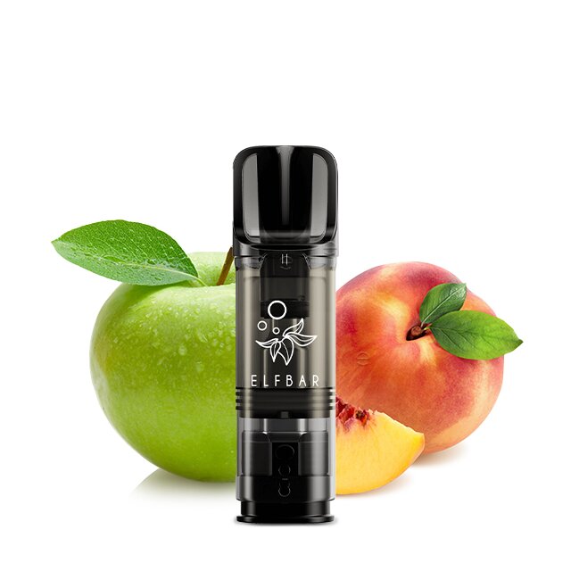 ELFBAR Pod Nikotinfrei (2er Pack) - Apple Peach