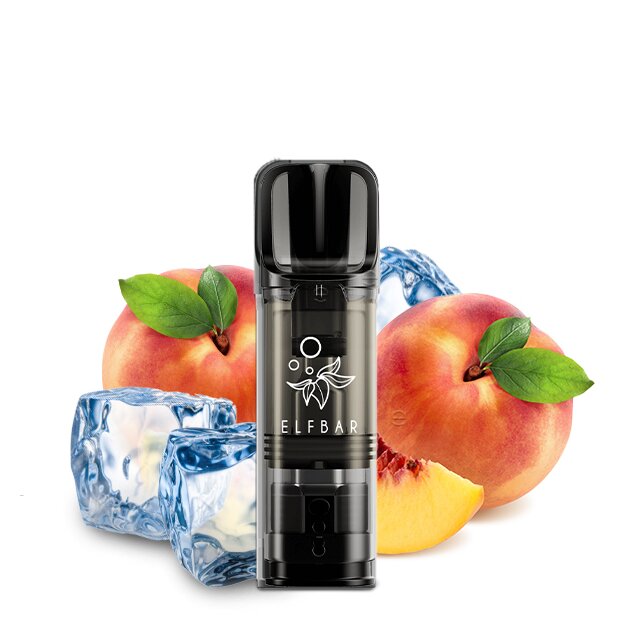 ELFBAR Pod Nikotinfrei (2er Pack) - Peach Ice
