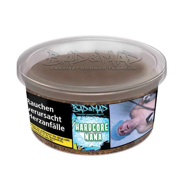 Bad & Mad Shisha Tabak 1kg - Hardcore Nana