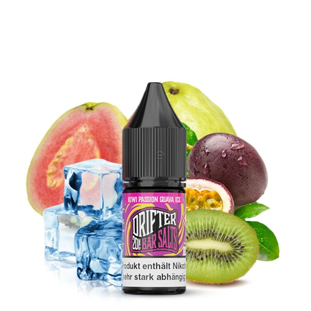 Drifter 10ml - Kiwi Passionfruit Guava 20mg