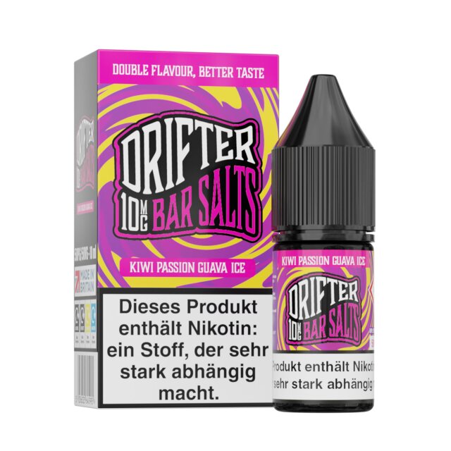 Drifter 10ml - Kiwi Passionfruit Guava 10mg