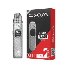 OXVA Pod System Xlim Pro 2 Kit - Platinum Gray
