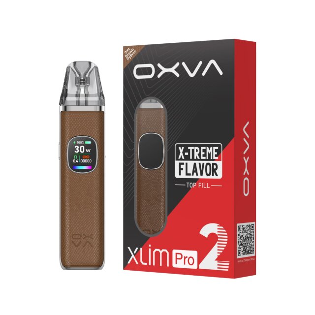 OXVA Pod System Xlim Pro 2 Kit - Brown Python