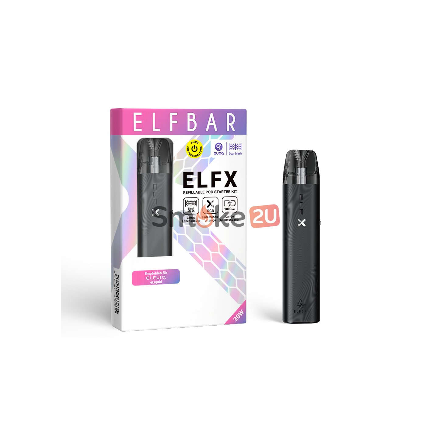 elfbar elfa master akku ELFBAR ELFX Mega Kit 2800mAh | 6 Farben | 20,99€ main image 1