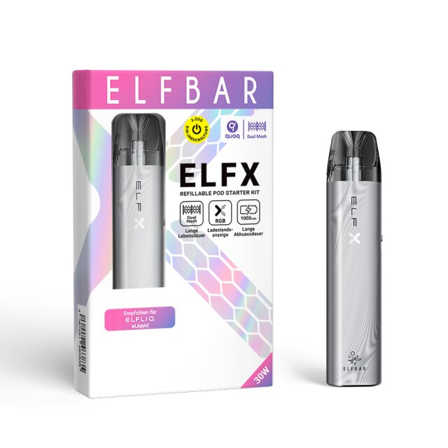 ELFBAR ELFX Akkuträger - Silver