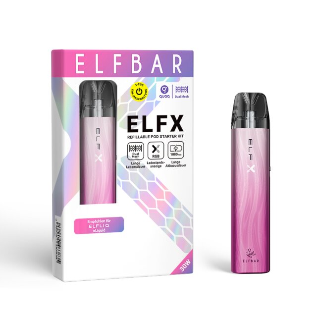 ELFBAR ELFX Akkuträger - Silver Pink