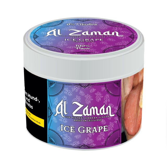 Al Zaman (Nikotinfrei) Shisha Tabak 200g - Ice Grape