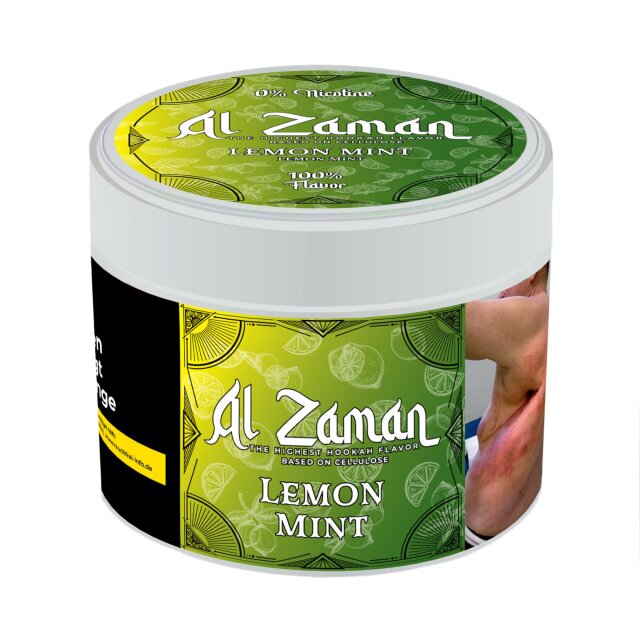 Al Zaman (Nikotinfrei) Shisha Tabak 200g - Lemon Mint