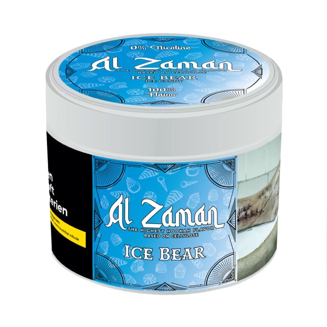 Al Zaman (Nikotinfrei) Shisha Tabak 200g - Ice Bear