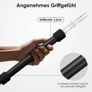 Luna Shisha Tradi Schlauch Kunstleder - Schwarz