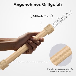 Luna Shisha Tradi Schlauch Kunstleder - Beige