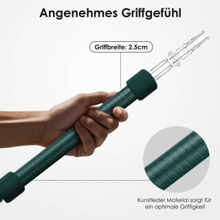 Luna Shisha Tradi Schlauch Kunstleder - Dunkelgrün