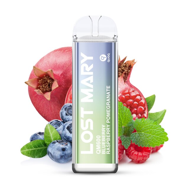 Lost Mary QM600 Vape (Nikotin) - Blueberry Raspberry Pomegranate