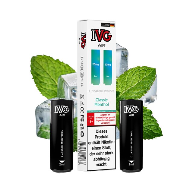 IVG AIR Pod (2er Pack) - Classic Menthol