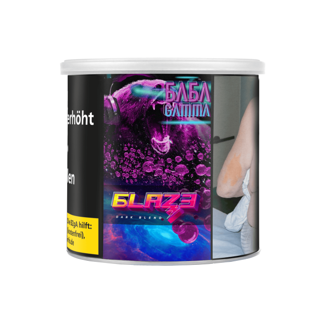 BLAZE Dark Leaf Shisha Tabak 200g - Babba Gamma