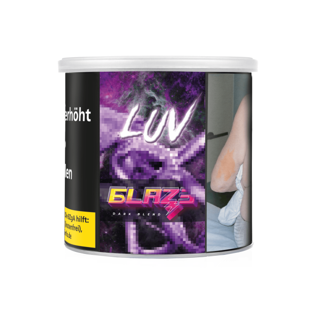 BLAZE Dark Leaf Shisha Tabak 200g - LUV