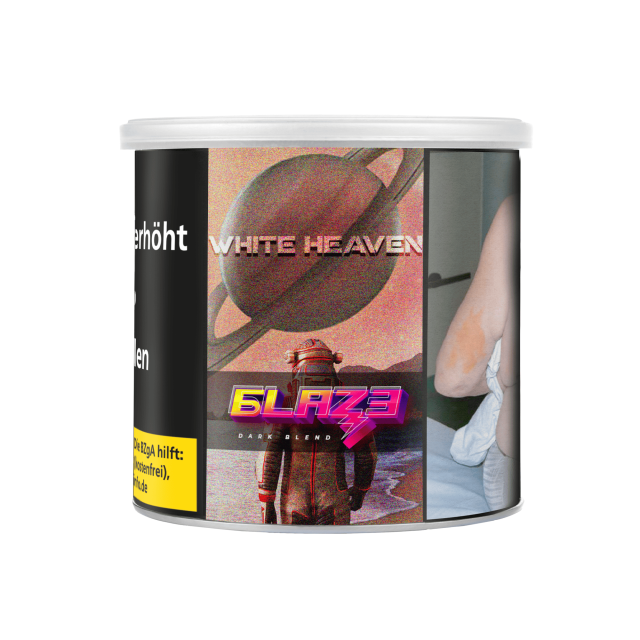 BLAZE Dark Leaf Shisha Tabak 200g - White Heaven