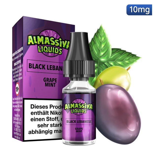 Al Massiva Liquid 10ml - Black Lebanese 10mg