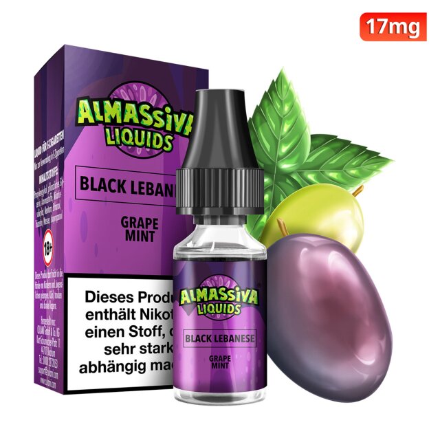 Al Massiva Liquid 10ml - Black Lebanese 17mg