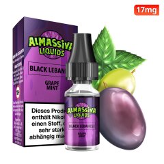 Al Massiva Liquid 10ml - Black Lebanese 17mg