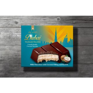 Alyan Dubai Schokolade 100g - mit Kokoscreme