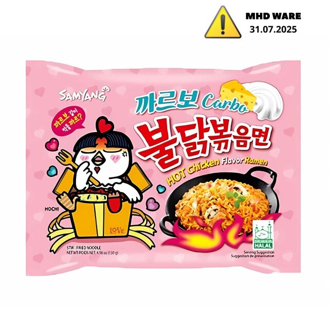 Buldak - Ramen Carbonara Ramen Flavorr MHD WARE (31.07.2025)