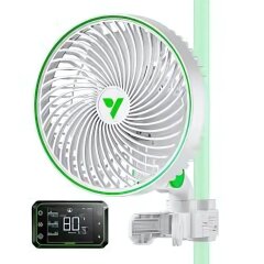 VIVOSUN Clip Ventilator AeroWave E6 White