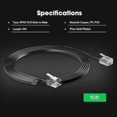 VIVOSUN Verbindungskabel RJ11