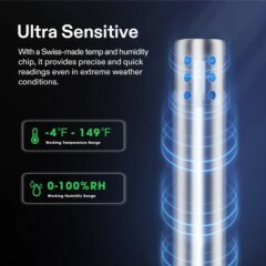 VIVOSUN Temperatur & Luftfeuchtigkeitssensor