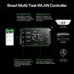 VIVOSUN Smart Luftfiltration AeroZesh S8 + Smart Controller E42A