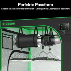 VIVOSUN Vorfilter 15cm