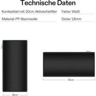 VIVOSUN Vorfilter 20cm