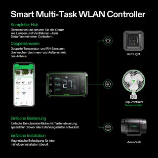 VIVOSUN Smart Grow Kit Max 60x60x180 165 Watt