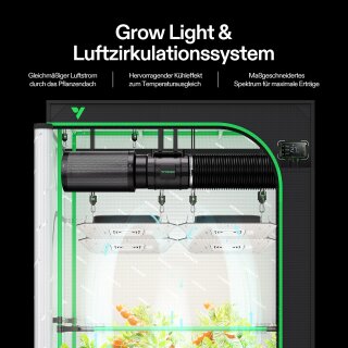 VIVOSUN Smart Grow Kit Max 60x60x180 165 Watt