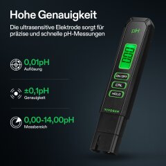 VIVOSUN 3-in-1 pH/TDS/EC-Messgerät