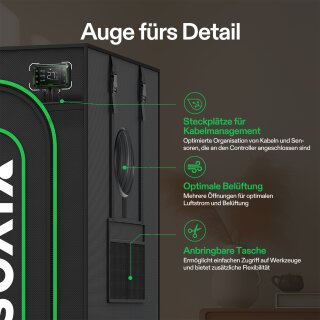 VIVOSUN Grow Tent 80x80x200