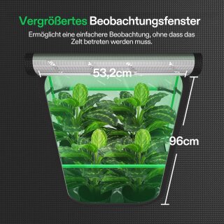 VIVOSUN Grow Tent Pro 120x120x200cm