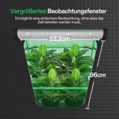 VIVOSUN Grow Tent Pro 120x120x200cm