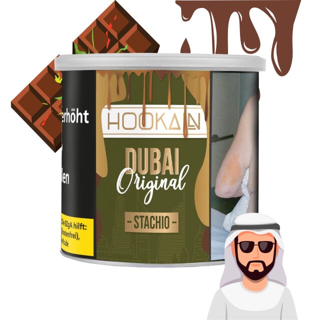 HOOKAIN 200g - Dubai Stachio (T&T)