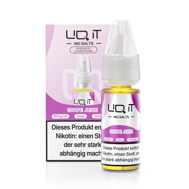LIQ IT 10ml - Grape Juice 20mg