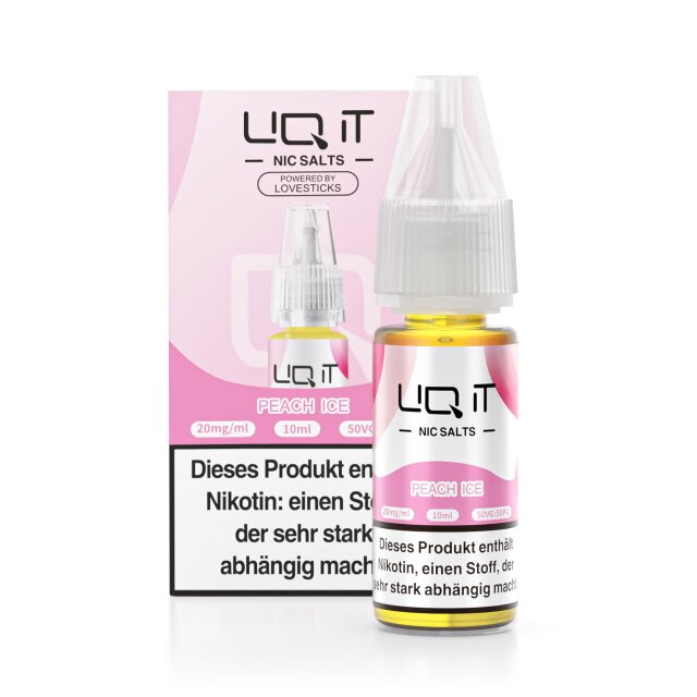 LIQ IT 10ml - Peach Ice 20mg
