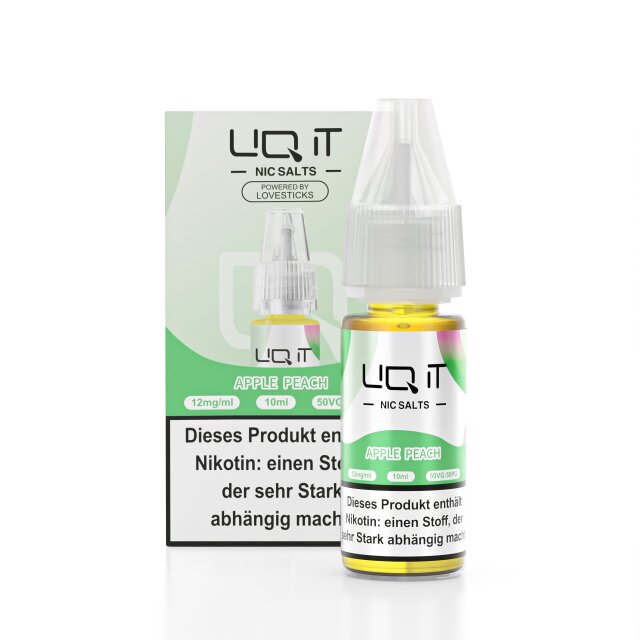 LIQ IT 10ml - Apple Peach 12mg