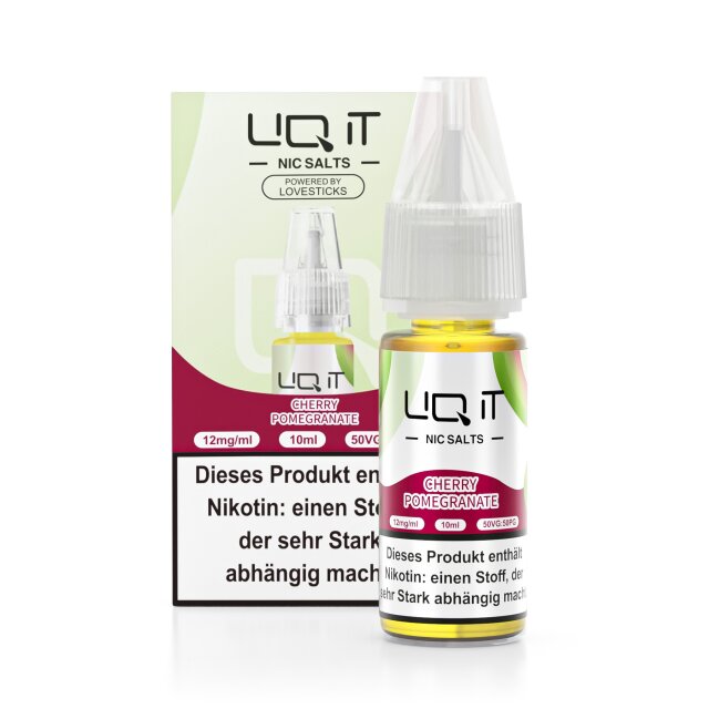 LIQ IT 10ml - Cherry Pomegranate 12mg