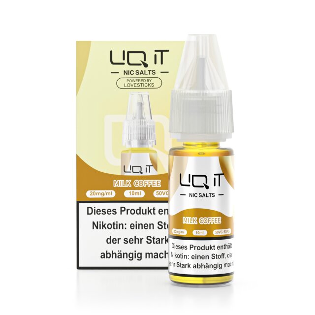 LIQ IT 10ml - Milk Coffee 20mg