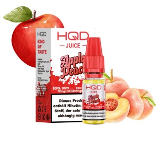 HQD Juice 10ml - Apple Peach 18mg