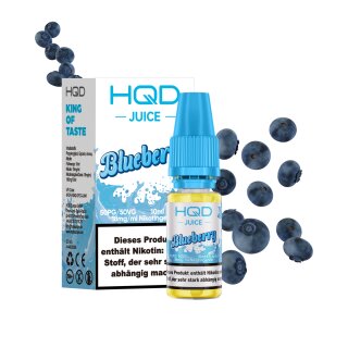 HQD Juice 10ml - Blueberry 18mg