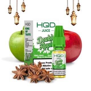 HQD Juice 10ml - Double Apple 18mg
