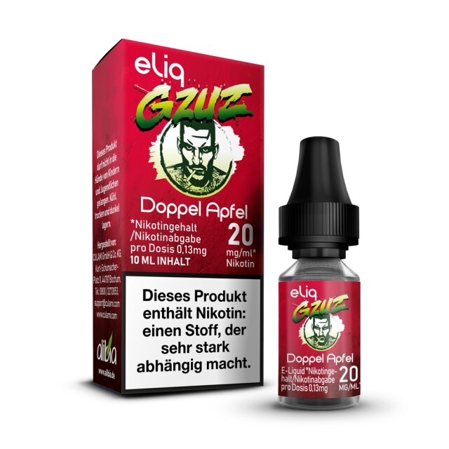 GZUZ eLiq 10ml - Doppelapfel 20mg
