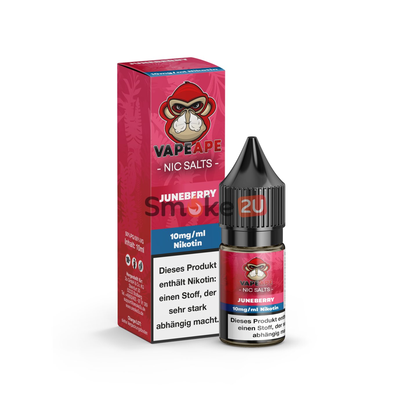 VapeApe Juneberry 10mg Liquid | Fr Vapes & Pods, 6,90