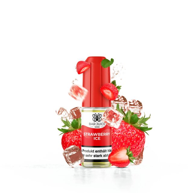 Bar Juice 5000 10ml - Strawberry Ice 10mg
